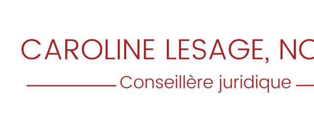 Caroline Lesage Notaire